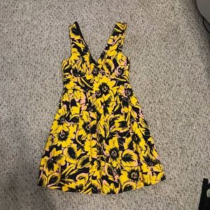 J Crew Factory 12 Summer Floral Pique Dress